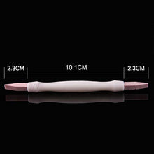 Load image into Gallery viewer, Honey Joy 2Pcs/Set Ways Scrub Stone Nail Files Buffer Manicure Stick Grinding Rod Cuticle Remover Nail Art Manicure Ceramic Trimmer Buffing Pack Of 1, Hj-Nf022
