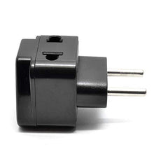 Load image into Gallery viewer, OREI Europe Power Plug Adapter Works in Russia, Turkey, Ethiopia, Korea, Monaco and More (Type C) - 4 Pack, Black
