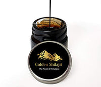 Golden Shilajit Fresh Resin - 200 Grams - World's Finest Shilajeet Guaranteed Directly from It's Origin -