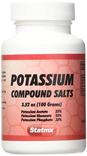 Load image into Gallery viewer, Statmx Potassium COMPOUND SALTS 100 grams (for daily Juices or enemas)
