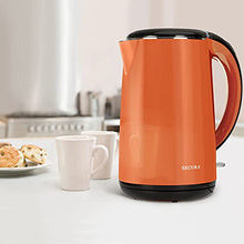 Load image into Gallery viewer, Secura SWK-1701DB The Original Stainless Steel Double Wall Electric Water Kettle 1.8 Quart, Orange
