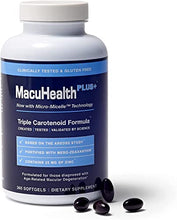 Load image into Gallery viewer, MacuHealth Plus+ Eye Vitamins Supplement for Adults (90 Days Supply) AREDS2 Based Formula for AMD with Lutein, Zeaxanthin, and Meso-Zeaxanthin | Protect Against Macular Degeneration
