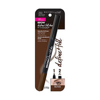 Maybelline Brow Precise Micro Pencil, 260 Deep Brown (Pack of 2)