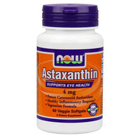 Astaxanthin 4 mg - 60 Vegetarian Softgels by NOW Foods