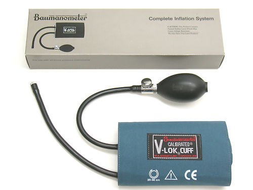 NEW BAUMANOMETER 1820 Sphygmomanometer Blood Pressure V-Lok Cuff Inflation System, ADULT