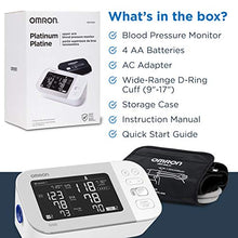 Load image into Gallery viewer, OMRON Platinum Blood Pressure Monitor, Premium Upper Arm Cuff, Digital Bluetooth Blood Pressure Machine, Stores Up To 200 Readings for Two Users (100 readings each)
