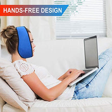 Load image into Gallery viewer, LotFancy Gel Ice Pack with Wrap, Pain Relief for TMJ, Wisdom Teeth, Face, Head, Chin Jaw Oral and Facial Surgery, Dental Implants, Reusable Hot Cold Pack for Therapy
