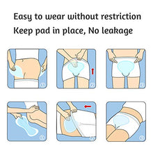 Load image into Gallery viewer, Washable Mesh Pants 4 Pack Postpartum Underwear Hospital Provide for Surgical Recovery,Incontinence, Maternity (S/M(12-38 in))
