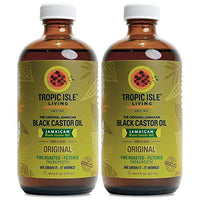 Tropic Isle Living Jamaican Black Castor Oil 8oz 
