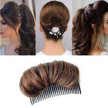 Load image into Gallery viewer, Invisible Fluffy Hair Pad - False Hair Clip Hair Base Bump Styling Insert Tool Volume Fluffy Princess Styling Increased Hair Pad False Hair Clip Fluffy Princess Styling Hair Pad Hairpin (Lightbrown)
