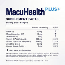 Load image into Gallery viewer, MacuHealth Plus+ Eye Vitamins Supplement for Adults (90 Days Supply) AREDS2 Based Formula for AMD with Lutein, Zeaxanthin, and Meso-Zeaxanthin | Protect Against Macular Degeneration
