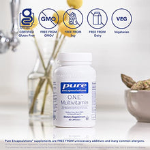 Load image into Gallery viewer, Pure Encapsulations O.N.E. Multivitamin | Once Daily Multivitamin with Antioxidant Complex Metafolin, CoQ10, and Lutein to Support Vision, Cognitive Function, and Cellular Health* | 60 Capsules
